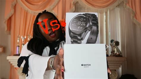 michael kors smartwatch vs apple watch 4|Michael Kors Smartwatch vs Apple Watch .